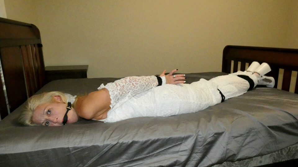 Constance Bound on her Wedding Day