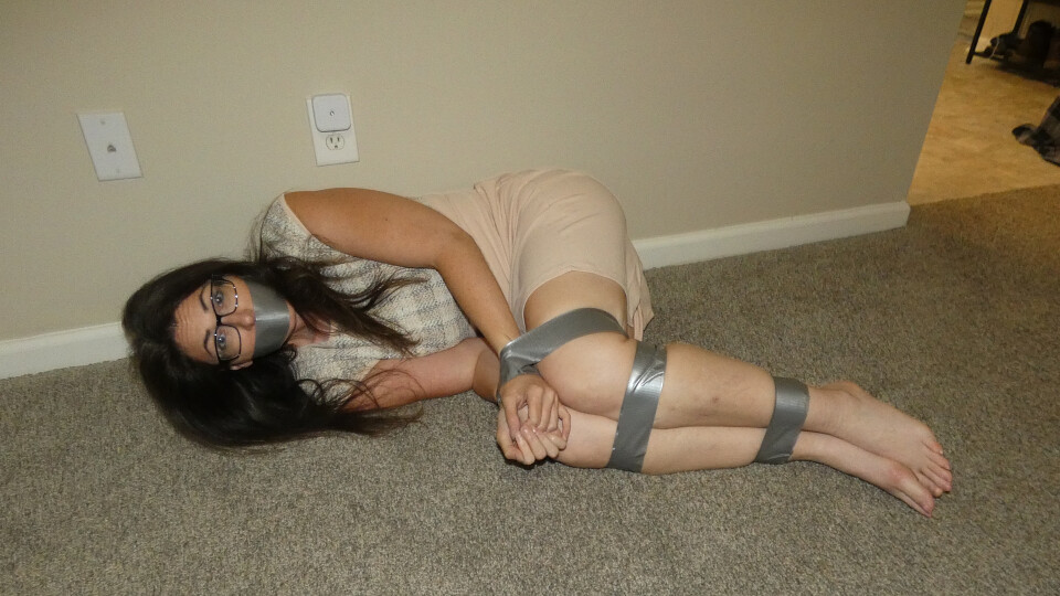 EyeCandieMandie Bank Manager All Taped Up