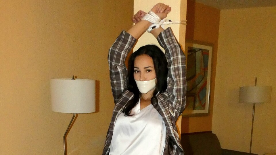 Willow Secretary With Arms Tied Overhead