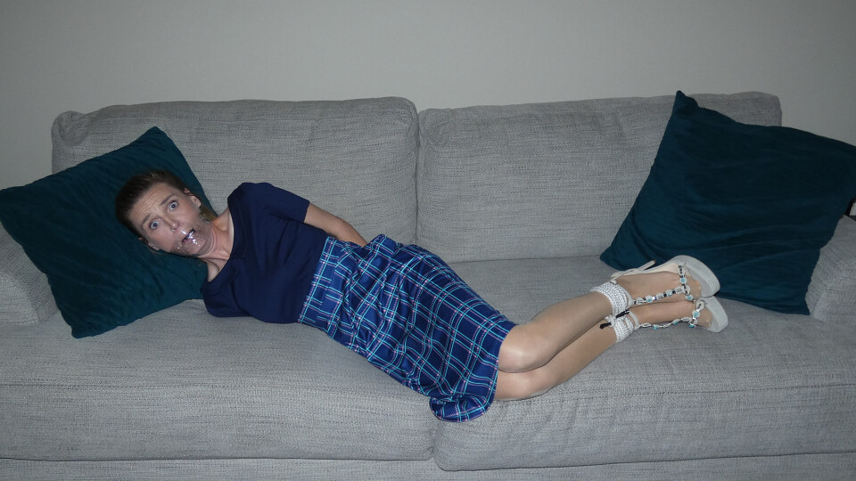 Tying up the Teacher Miss Bryant